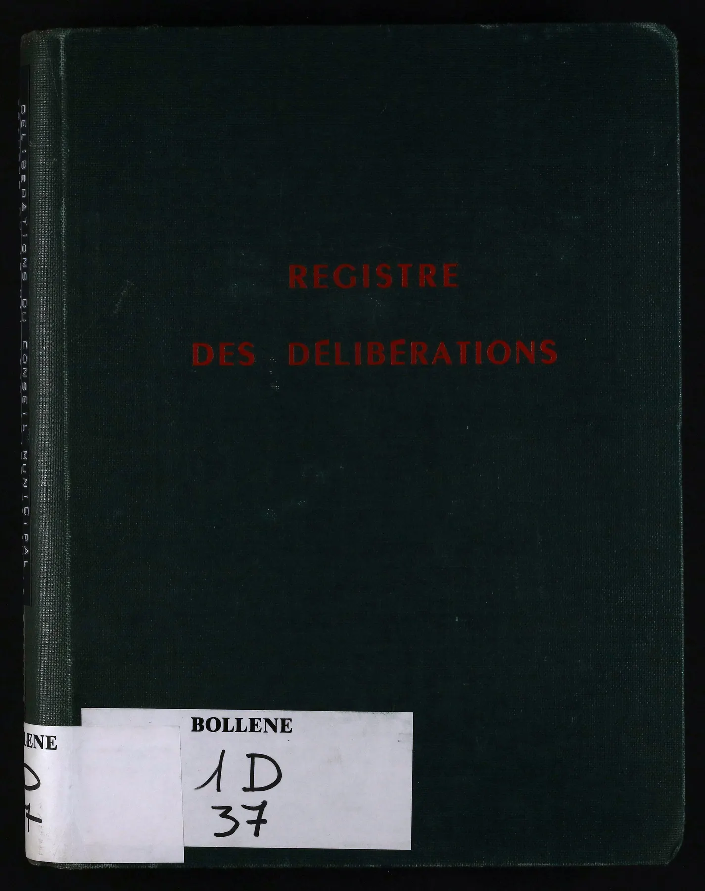 Première vue préservée de la cote 1D37