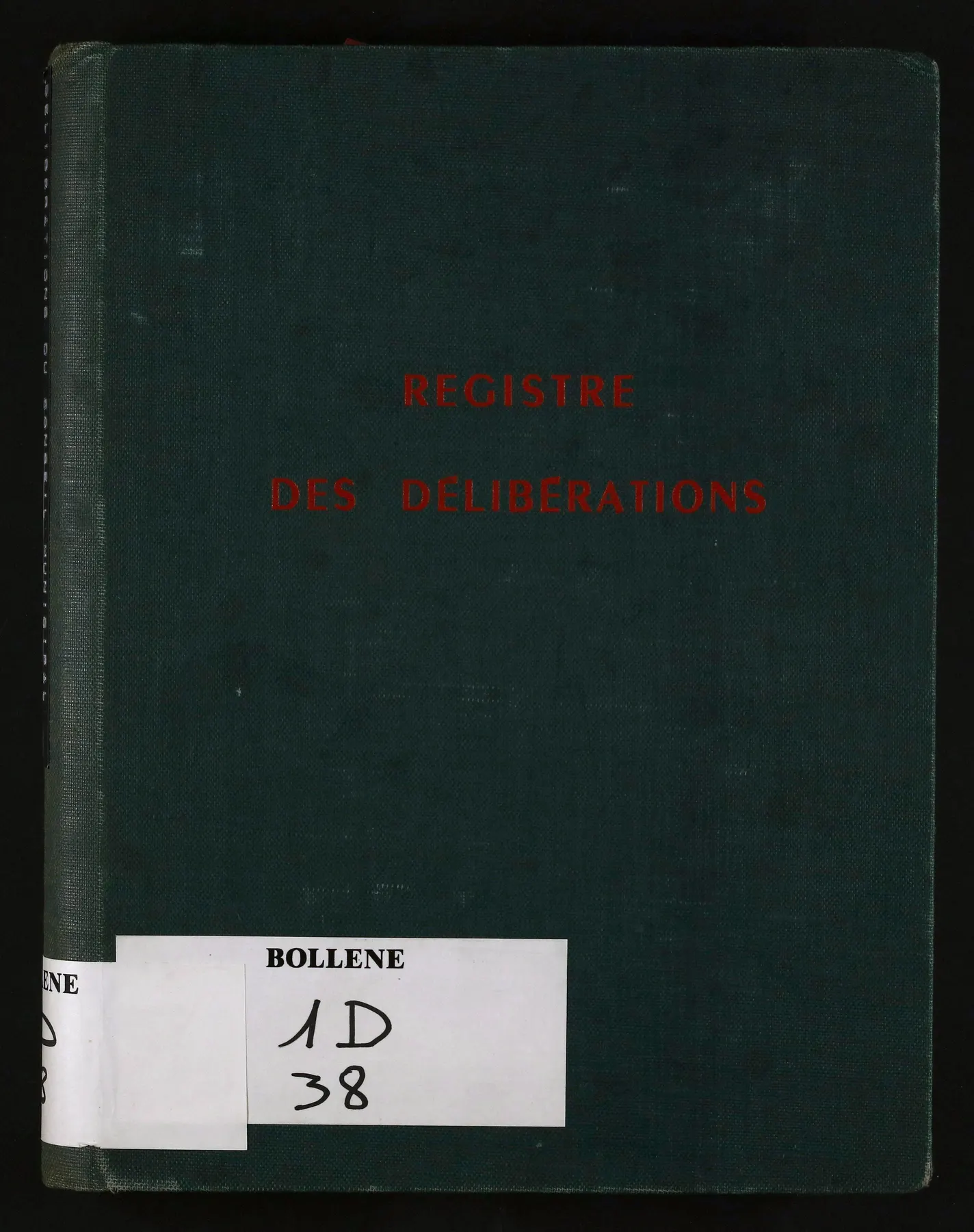 Première vue préservée de la cote 1D38