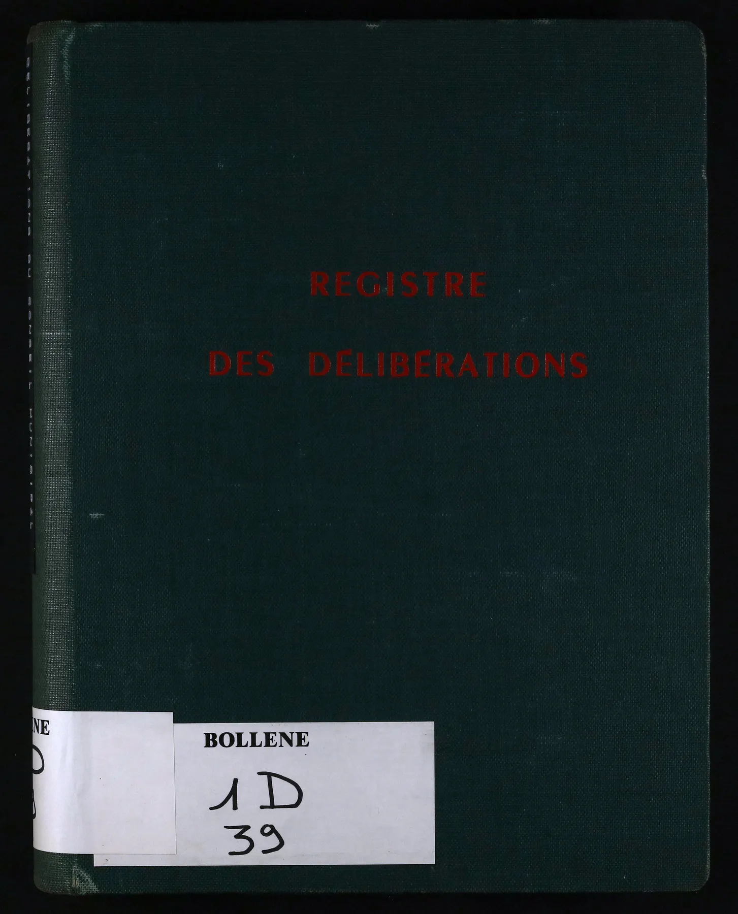 Première vue préservée de la cote 1D39