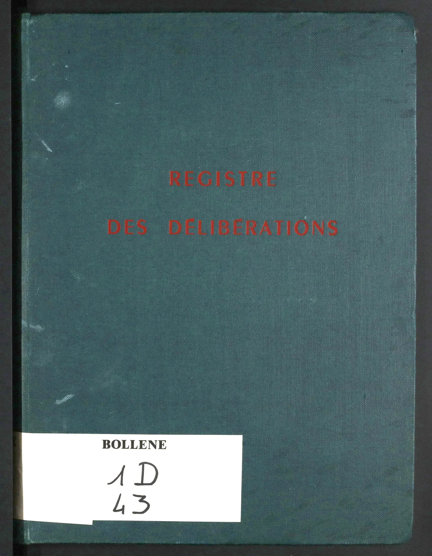 Première vue préservée de la cote 1D43