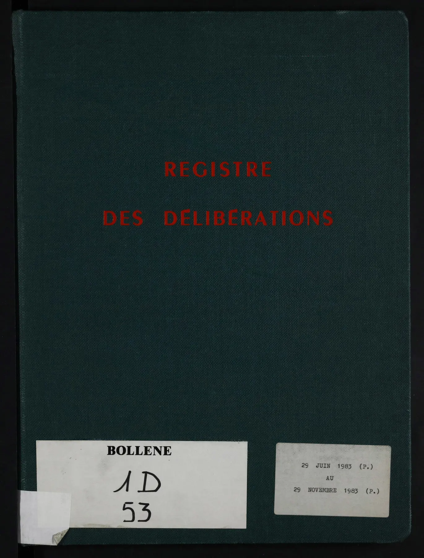 Première vue préservée de la cote 1D53