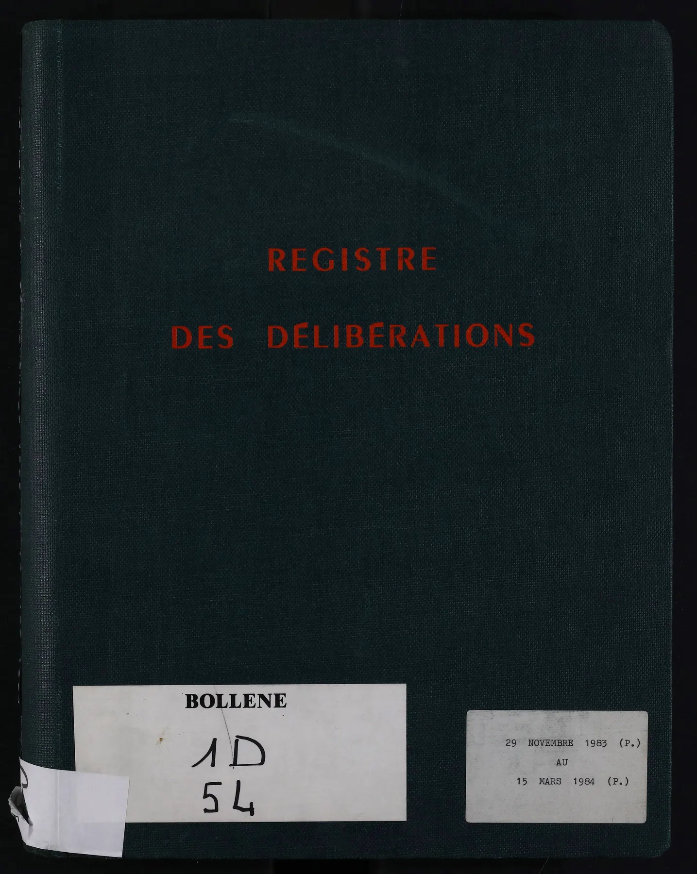 Première vue préservée de la cote 1D54