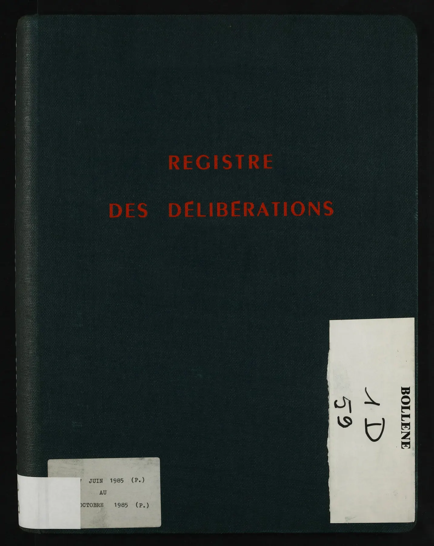 Première vue préservée de la cote 1D59