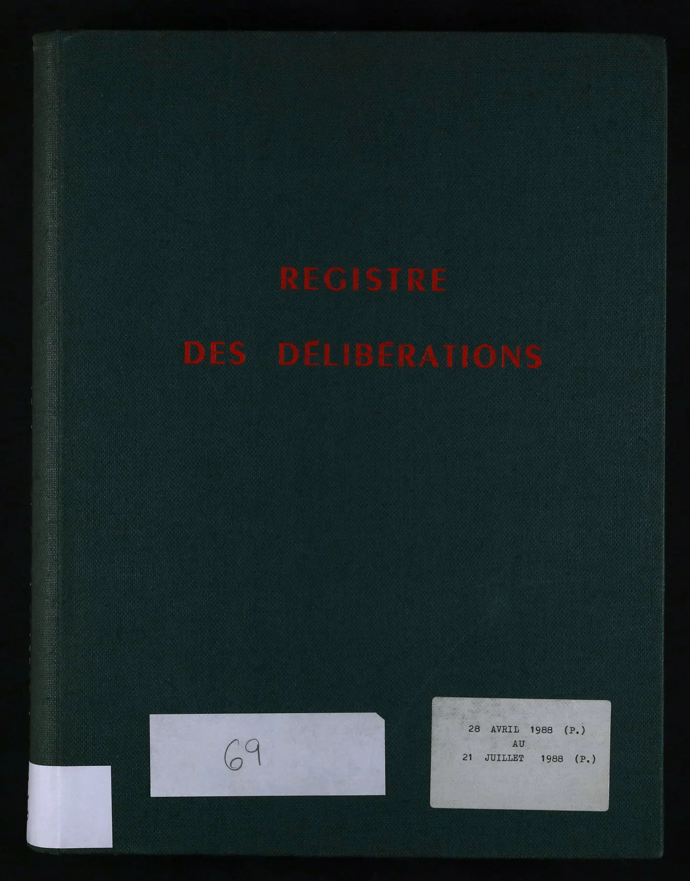 Première vue préservée de la cote 1D86