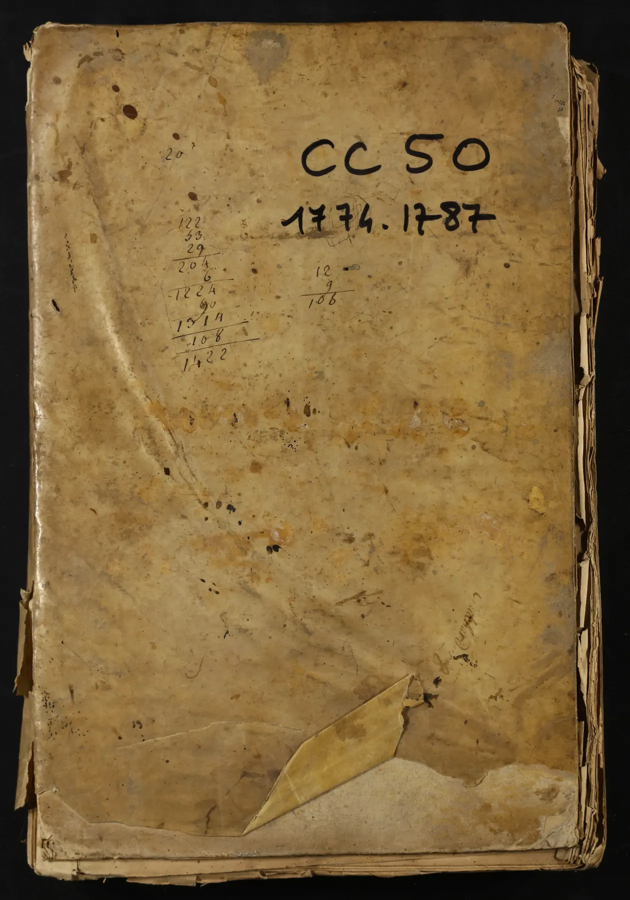 Première vue préservée de la cote CC50